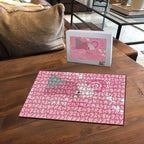 Australia Breast Cancer Awareness Puzzle Galah Faith Hope Love Pink Month - Aussie Hoodie