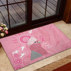 Australia Breast Cancer Awareness Rubber Doormat Galah Faith Hope Love Pink Month - Aussie Hoodie
