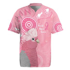 Australia Breast Cancer Awareness Rugby Jersey Galah Faith Hope Love Pink Month - Aussie Hoodie