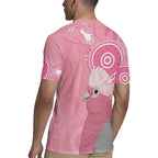 Australia Breast Cancer Awareness Rugby Jersey Galah Faith Hope Love Pink Month - Aussie Hoodie
