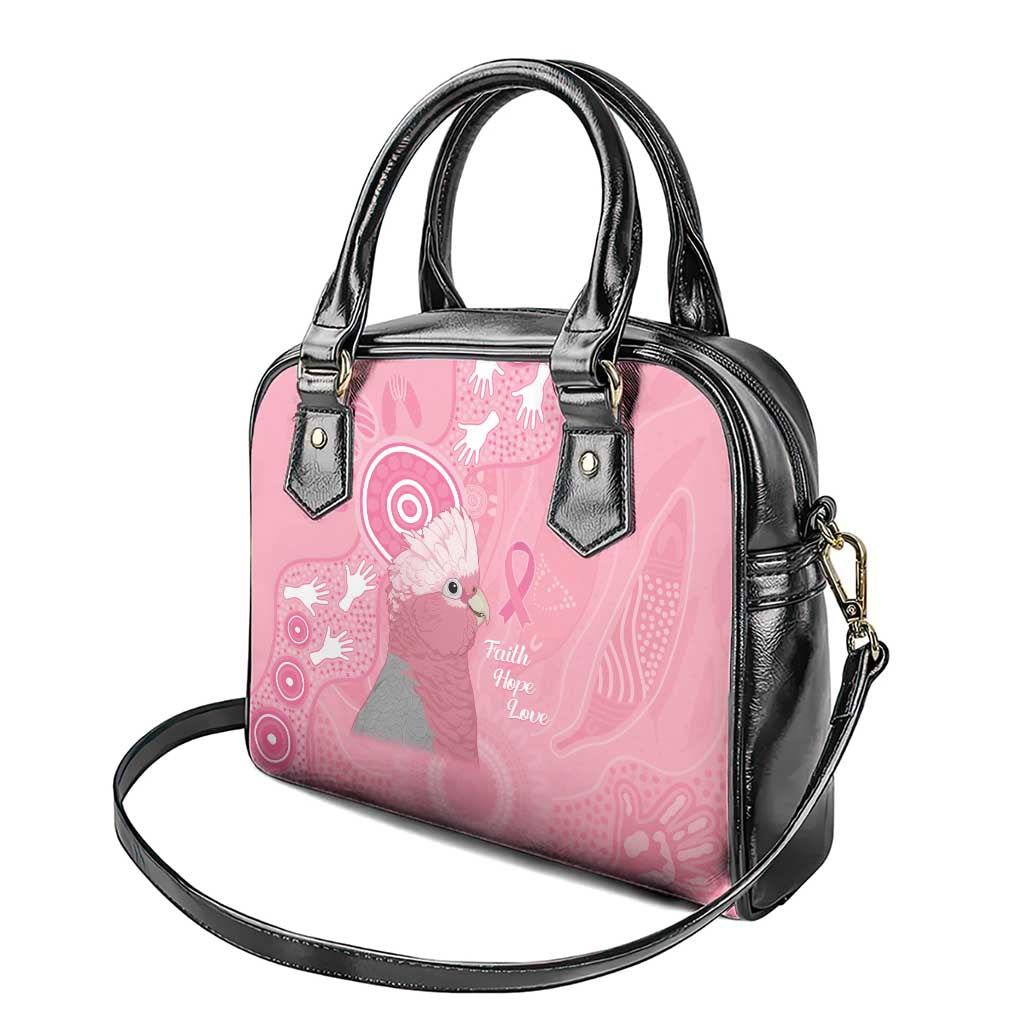Australia Breast Cancer Awareness Shoulder Handbag Galah Faith Hope Love Pink Month - Aussie Hoodie