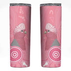 Australia Breast Cancer Awareness Skinny Tumbler Galah Faith Hope Love Pink Month - Aussie Hoodie