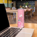 Australia Breast Cancer Awareness Skinny Tumbler Galah Faith Hope Love Pink Month - Aussie Hoodie
