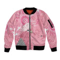 Australia Breast Cancer Awareness Sleeve Zip Bomber Jacket Galah Faith Hope Love Pink Month - Aussie Hoodie