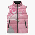 Australia Breast Cancer Awareness Sleeveless Puffer Jacket Galah Faith Hope Love Pink Month - Aussie Hoodie