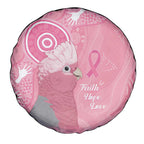 Australia Breast Cancer Awareness Spare Tire Cover Galah Faith Hope Love Pink Month - Aussie Hoodie