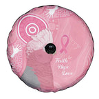 Australia Breast Cancer Awareness Spare Tire Cover Galah Faith Hope Love Pink Month - Aussie Hoodie