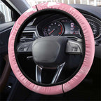 Australia Breast Cancer Awareness Steering Wheel Cover Galah Faith Hope Love Pink Month - Aussie Hoodie