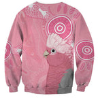 Australia Breast Cancer Awareness Sweatshirt Galah Faith Hope Love Pink Month - Aussie Hoodie