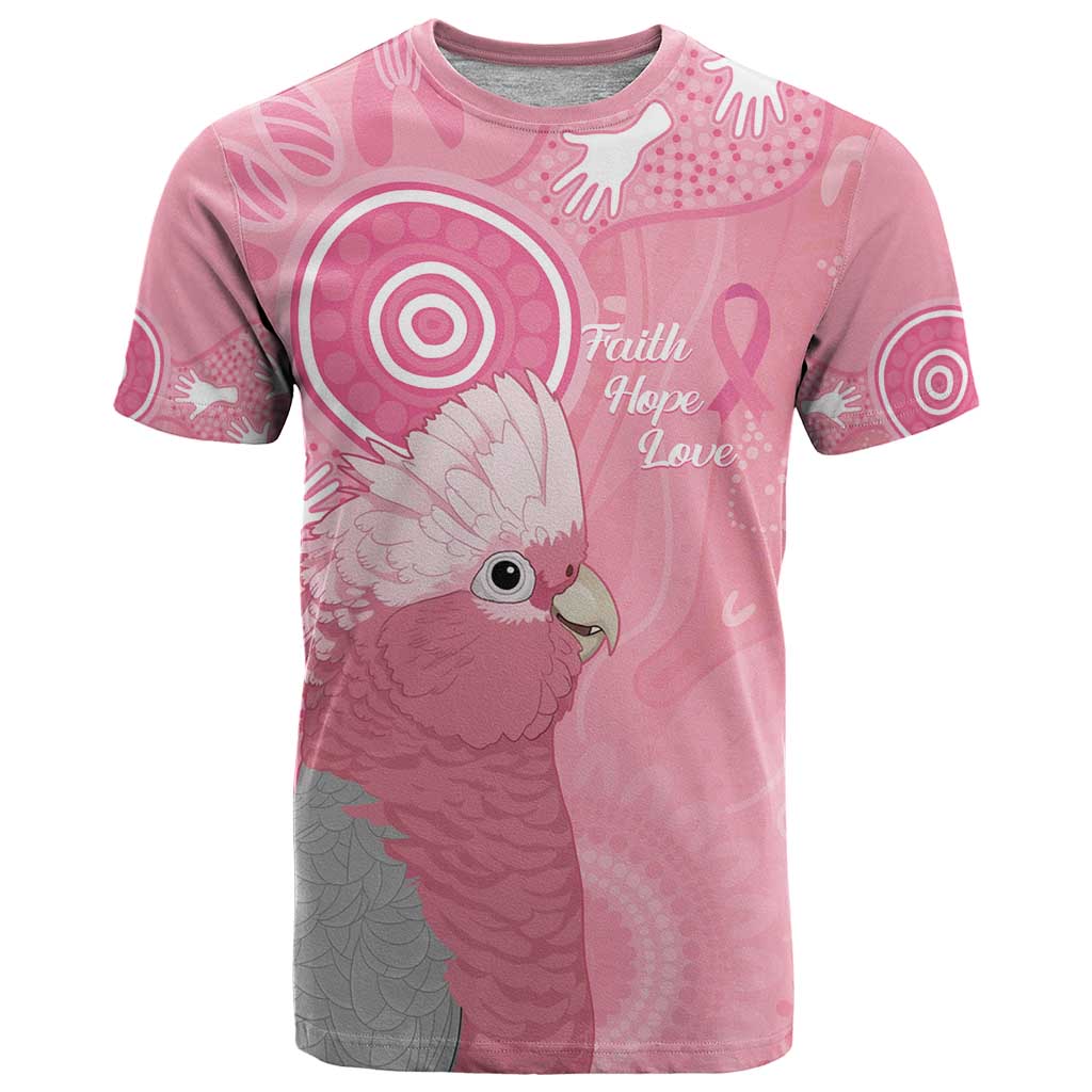 Australia Breast Cancer Awareness T Shirt Galah Faith Hope Love Pink Month - Aussie Hoodie