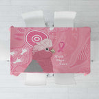 Australia Breast Cancer Awareness Tablecloth Galah Faith Hope Love Pink Month - Aussie Hoodie