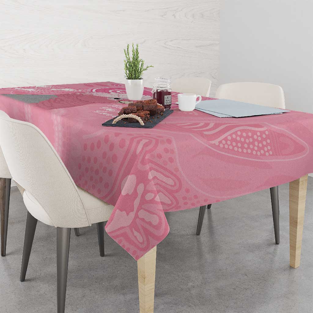 Australia Breast Cancer Awareness Tablecloth Galah Faith Hope Love Pink Month - Aussie Hoodie