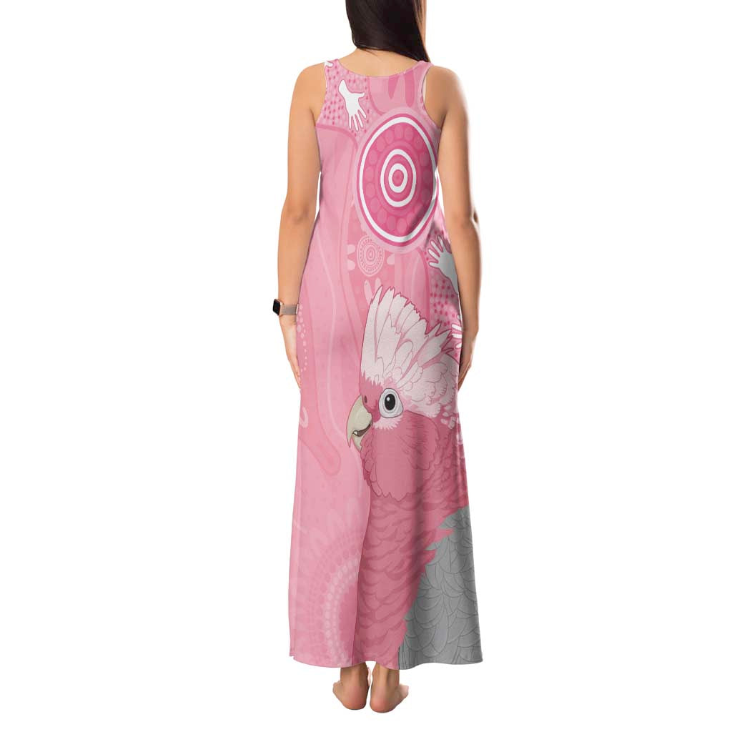 Australia Breast Cancer Awareness Tank Maxi Dress Galah Faith Hope Love Pink Month - Aussie Hoodie