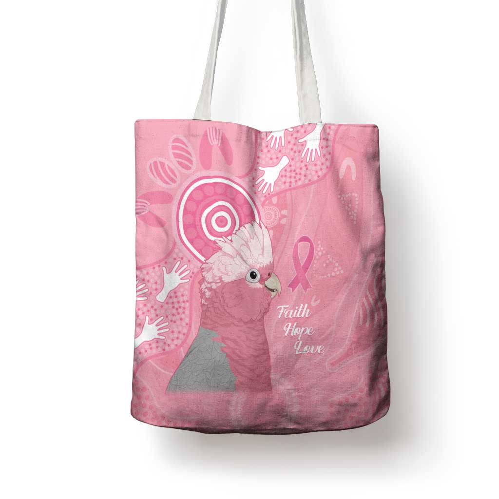 Australia Breast Cancer Awareness Tote Bag Galah Faith Hope Love Pink Month - Aussie Hoodie