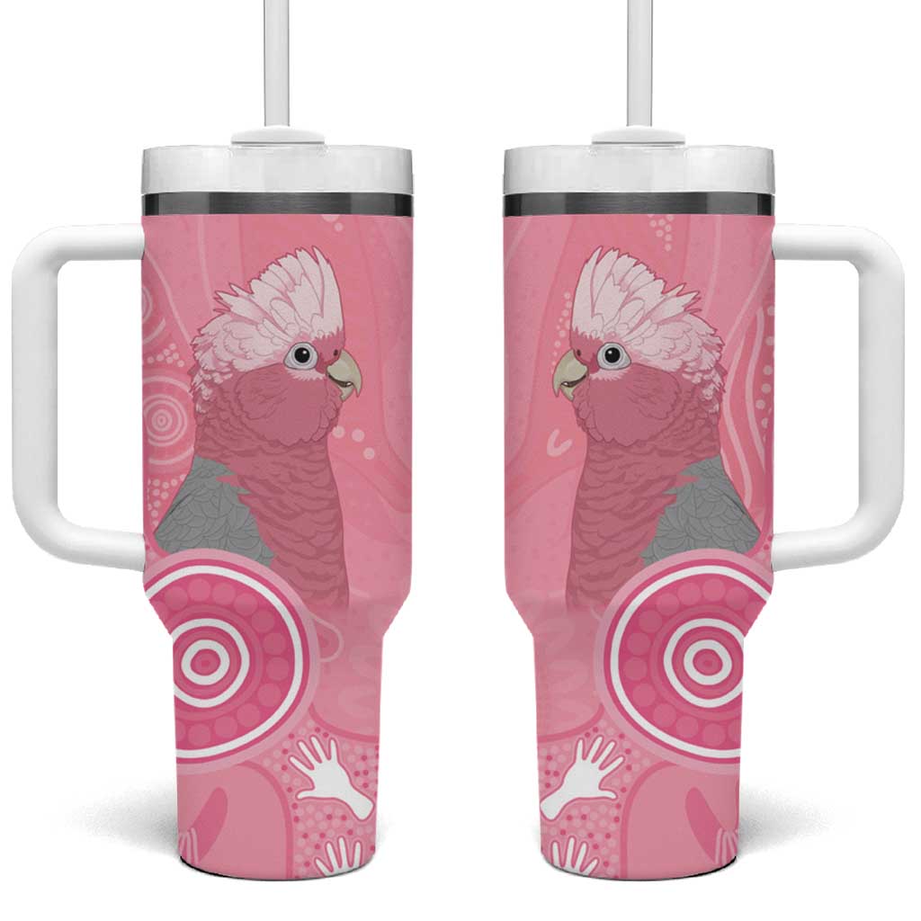 Australia Breast Cancer Awareness Tumbler With Handle Galah Faith Hope Love Pink Month - Aussie Hoodie
