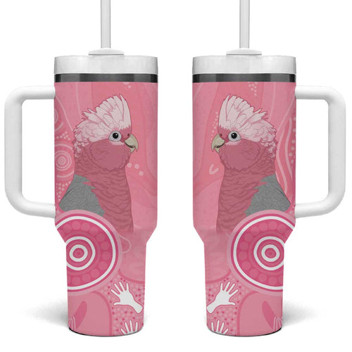 Australia Breast Cancer Awareness Tumbler With Handle Galah Faith Hope Love Pink Month - Aussie Hoodie
