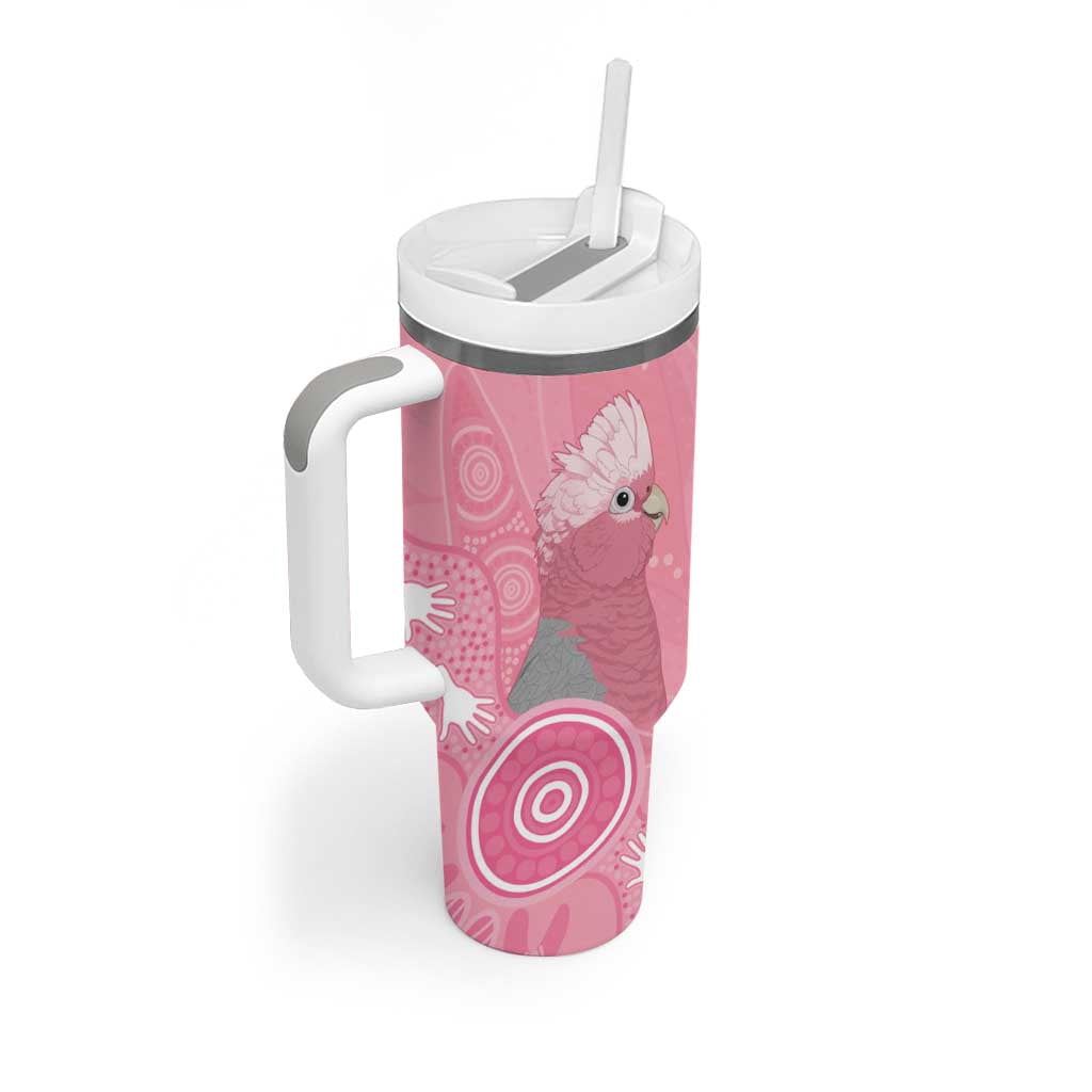 Australia Breast Cancer Awareness Tumbler With Handle Galah Faith Hope Love Pink Month - Aussie Hoodie