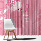 Australia Breast Cancer Awareness Window Curtain Galah Faith Hope Love Pink Month - Aussie Hoodie