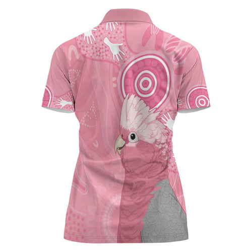 Australia Breast Cancer Awareness Women Polo Shirt Galah Faith Hope Love Pink Month - Aussie Hoodie