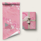 Australia Breast Cancer Awareness Wrapping Paper Galah Faith Hope Love Pink Month - Aussie Hoodie