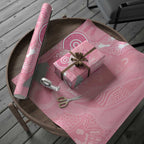 Australia Breast Cancer Awareness Wrapping Paper Galah Faith Hope Love Pink Month - Aussie Hoodie