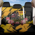 Australia Melbourne Cup Day Back Car Seat Cover Horse Racing Trophy With Roses LT14