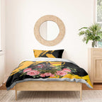 Personalised Australia Melbourne Cup Day Bedding Set Horse Racing Trophy With Roses LT14