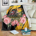 Personalised Australia Melbourne Cup Day Blanket Horse Racing Trophy With Roses LT14