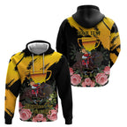 Personalised Australia Melbourne Cup Day Hoodie Horse Racing Trophy With Roses LT14