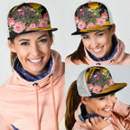 Australia Melbourne Cup Day Mesh Trucker Cap Horse Racing Trophy With Roses - Aussie Hoodie