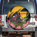 Personalised Australia Melbourne Cup Day Spare Tire Cover Horse Racing Trophy With Roses LT14