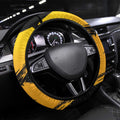 Australia Melbourne Cup Day Steering Wheel Cover Horse Racing Trophy With Roses LT14