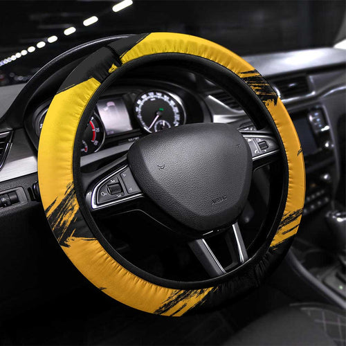 Australia Melbourne Cup Day Steering Wheel Cover Horse Racing Trophy With Roses LT14
