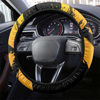 Australia Melbourne Cup Day Steering Wheel Cover Horse Racing Trophy With Roses LT14
