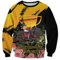 Personalised Australia Melbourne Cup Day Sweatshirt Horse Racing Trophy With Roses LT14