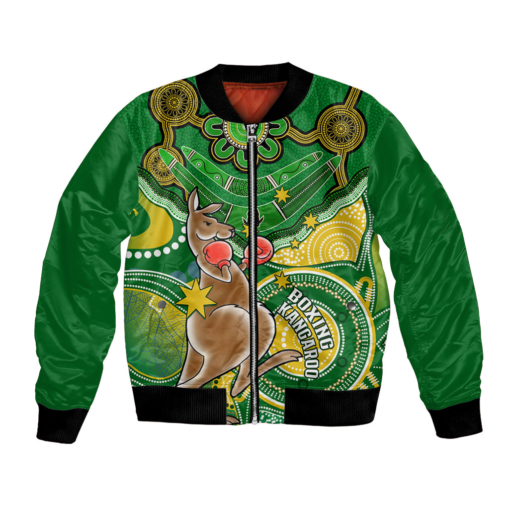 personalised-australia-boxing-kangaroo-bomber-jacket-aussie-indigenous-art-mix-national-color