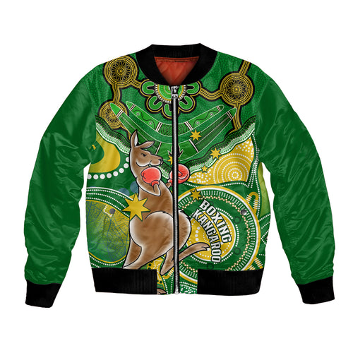 personalised-australia-boxing-kangaroo-bomber-jacket-aussie-indigenous-art-mix-national-color