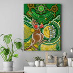 personalised-australia-boxing-kangaroo-canvas-wall-art-aussie-indigenous-art-mix-national-color