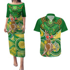 personalised-australia-boxing-kangaroo-couples-matching-puletasi-dress-and-hawaiian-shirt-aussie-indigenous-art-mix-national-color