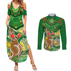 personalised-australia-boxing-kangaroo-couples-matching-summer-maxi-dress-and-long-sleeve-button-shirt-aussie-indigenous-art-mix-national-color