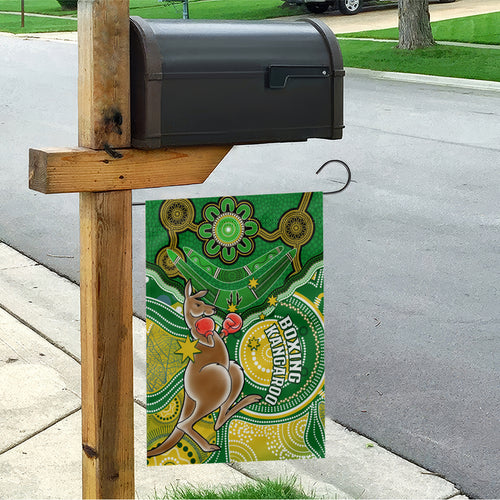 personalised-australia-boxing-kangaroo-garden-flag-aussie-indigenous-art-mix-national-color