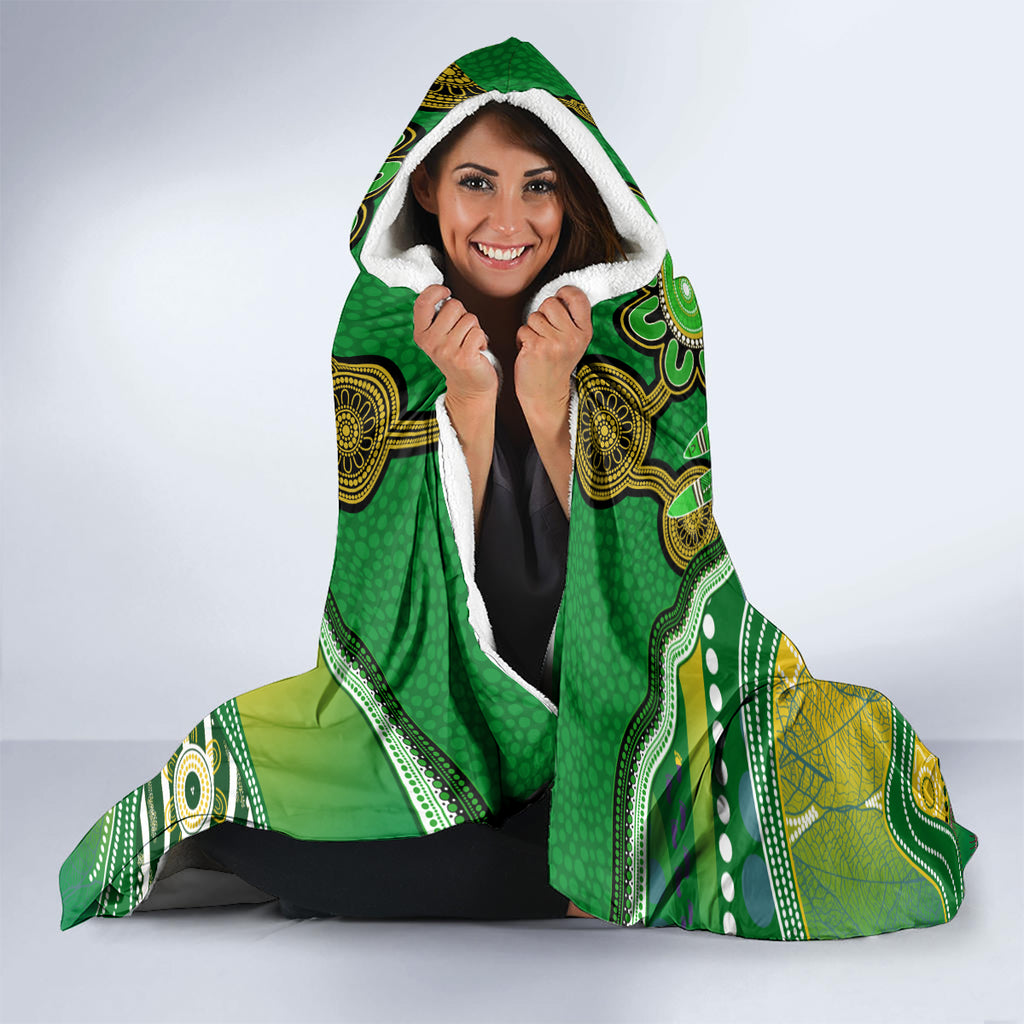 personalised-australia-boxing-kangaroo-hooded-blanket-aussie-indigenous-art-mix-national-color