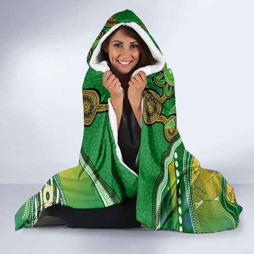 personalised-australia-boxing-kangaroo-hooded-blanket-aussie-indigenous-art-mix-national-color