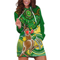 personalised-australia-boxing-kangaroo-hoodie-dress-aussie-indigenous-art-mix-national-color