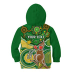 personalised-australia-boxing-kangaroo-kid-hoodie-aussie-indigenous-art-mix-national-color