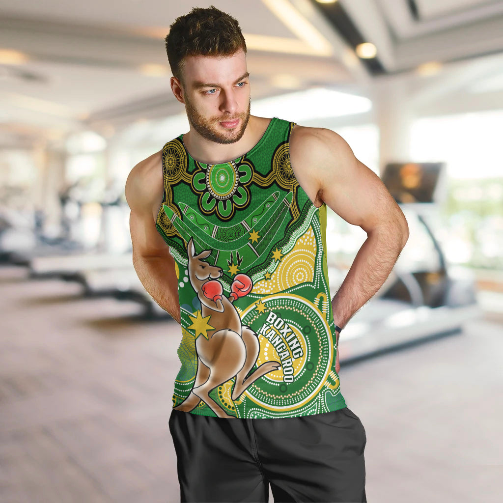 personalised-australia-boxing-kangaroo-men-tank-top-aussie-indigenous-art-mix-national-color