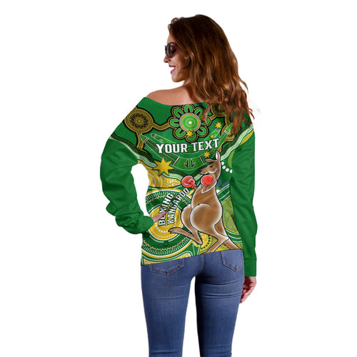 personalised-australia-boxing-kangaroo-off-shoulder-sweater-aussie-indigenous-art-mix-national-color