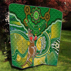 personalised-australia-boxing-kangaroo-quilt-aussie-indigenous-art-mix-national-color