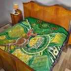 personalised-australia-boxing-kangaroo-quilt-aussie-indigenous-art-mix-national-color