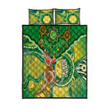 personalised-australia-boxing-kangaroo-quilt-bed-set-aussie-indigenous-art-mix-national-color